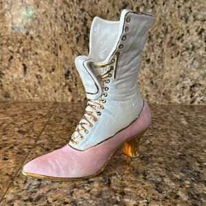 Vintage ceramic boot/shoe